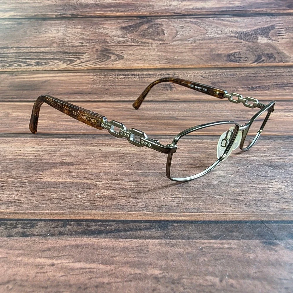 Michael Kors MK3002B Eyeglasses‎ 52-16 Tortoise Chain Detail FRAMES ONLY